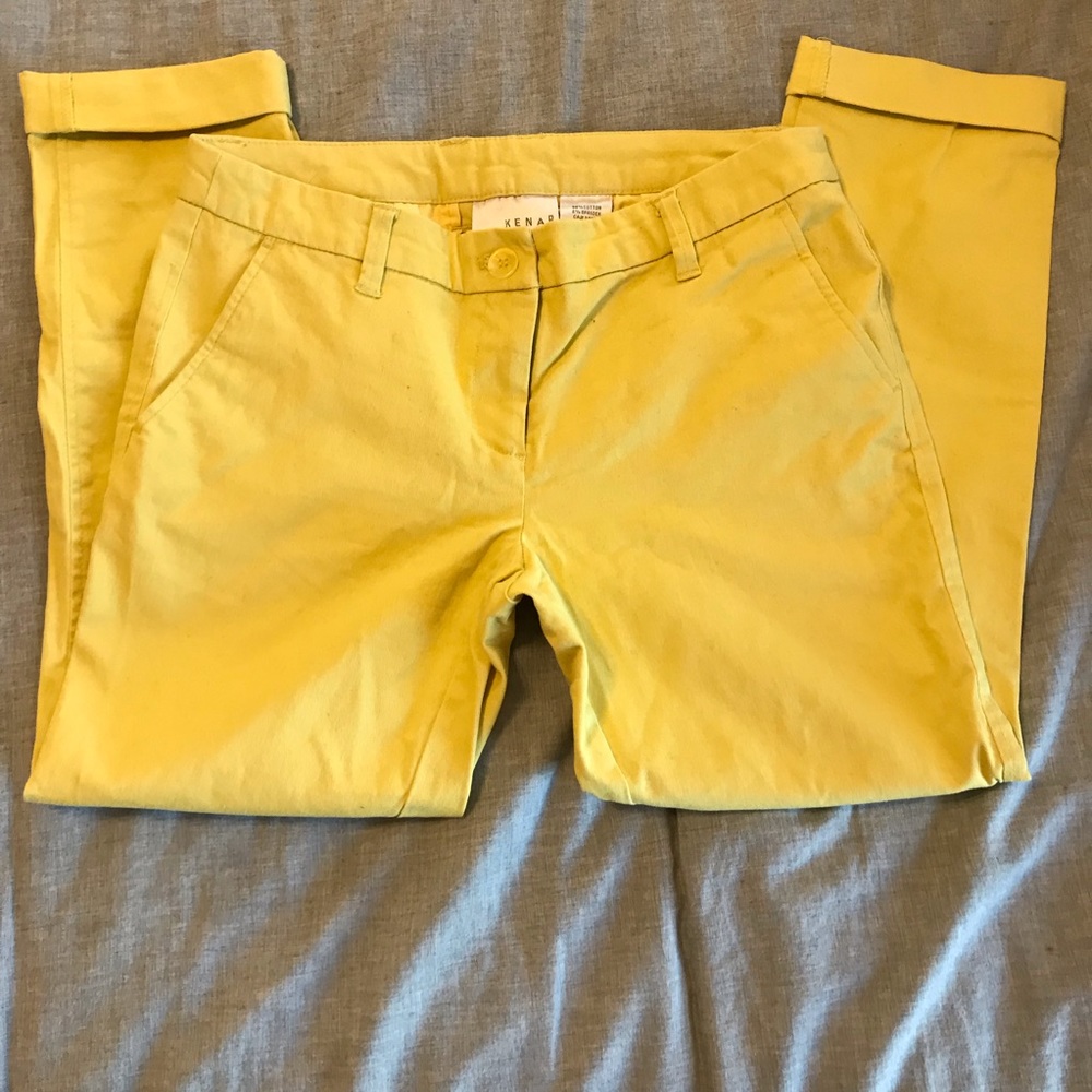 2/$12🔥 Kenar Yellow Pants, size2